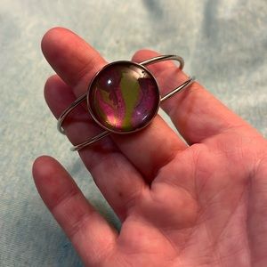 New - Silver Plated Cuff Bracelet